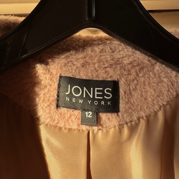 Double-Faced Draped Collar Wrap Coat - Picture 4 of 7